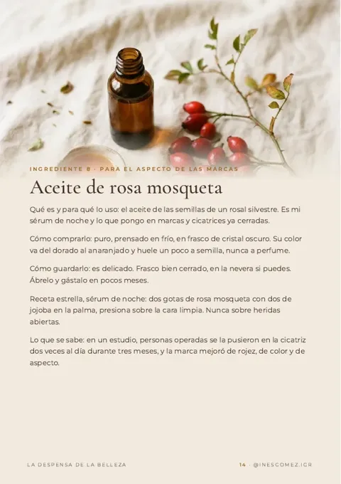 Página de muestra de La despensa de la belleza: Mi despensa en una tabla