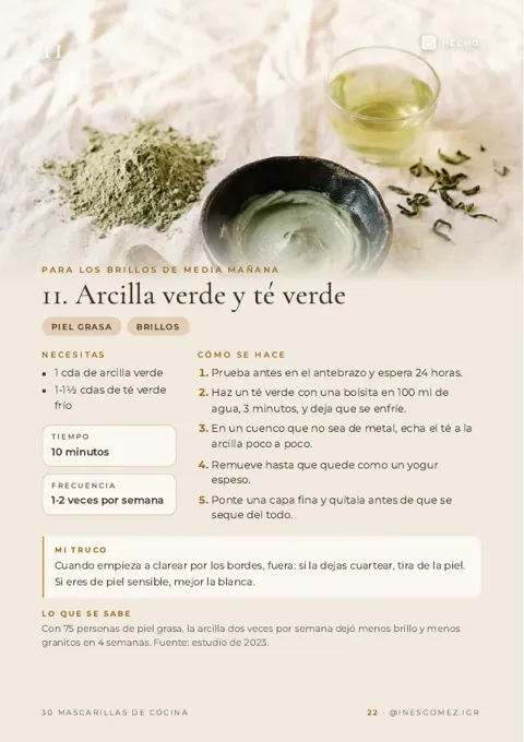 Página 71 de Pack Piel natural: «30 mascarillas de cocina»