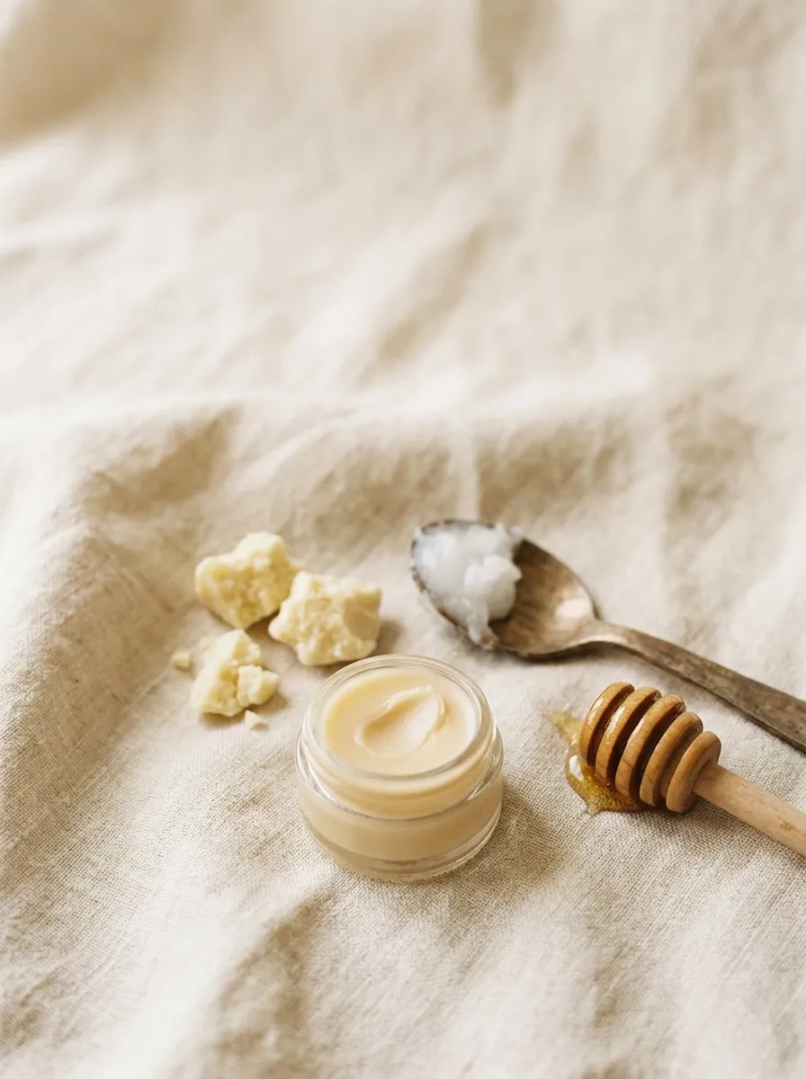 Bálsamo labial casero: mi cacao de labios de karité, coco y miel