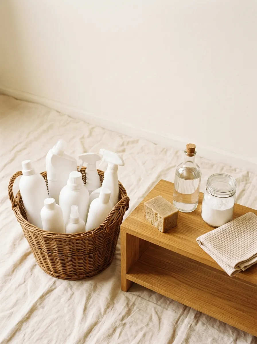 Productos de limpieza naturales: con cinco cosas limpio casi toda la casa