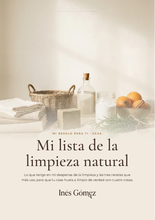 Portada de Mi lista de la limpieza natural