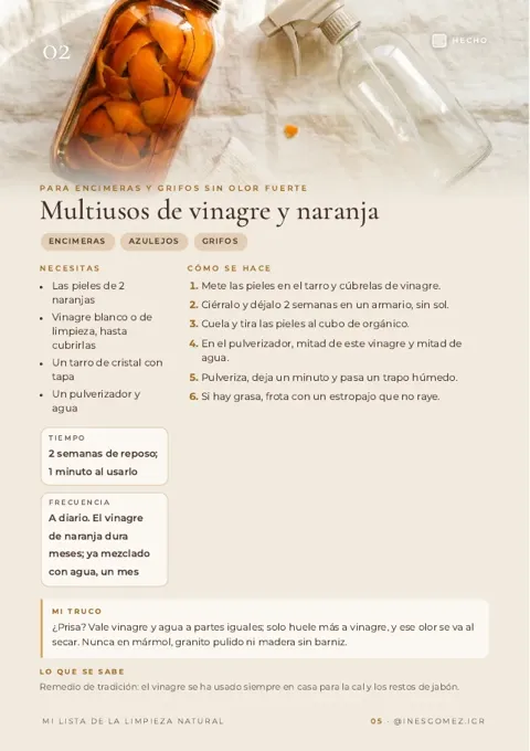 Página 5 de Mi lista de la limpieza natural