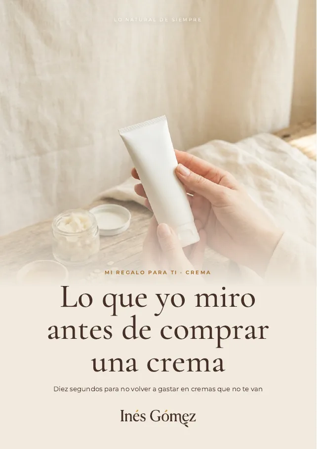 Portada de Lo que yo miro antes de comprar una crema