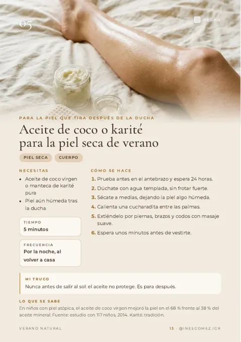 Página de muestra de Verano natural: Vitamina D, sin miedo y sin abusar